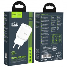 hoco-n4-aspiring-dual-port-wall-charger-eu-package-white