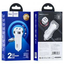 hoco-z40-superior-dual-port-car-charger-package-white